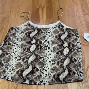 Alter’d State Snakeskin Cami Tank
